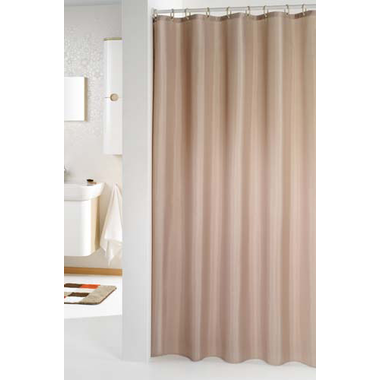 Shower curtain Madeira 120 x 200 cm Polyester Beige 1 piece(s) 1