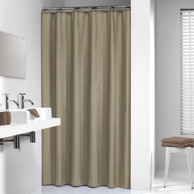Shower curtain Madeira 120 x 200 cm Polyester Beige 1 piece(s) 3